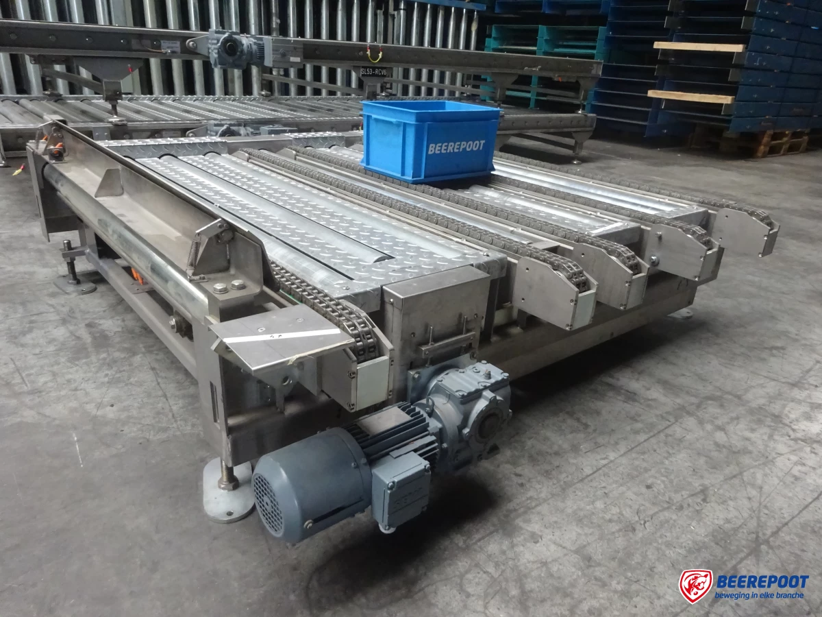 Rollenbaan-/kettingbaanwissel